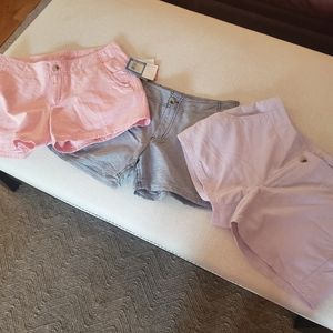 3 pair of women's Columbia PFG shorts, size 8
